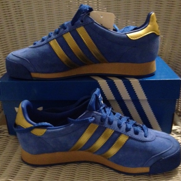 adidas samoa blue suede